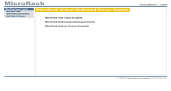 Desktop Screenshot of microrack.net